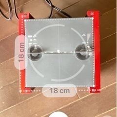 コンパクトファンヒーター　ストーブの画像