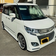 パレットsw ローダウン　ドレスアップ車