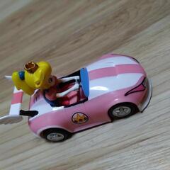 スーパーマリオ　マリオカート　マリオ　ミニカー　プルバックカー　ピーチ姫の画像