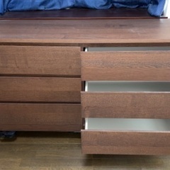 IKEA イケア マルム タンス MALM チェスト（引き出し×...