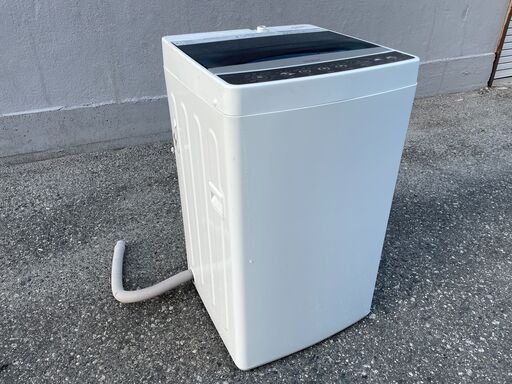 ★動作〇 清掃/保証付★ 洗濯機 Haier JW-C55A 46L 2018年製 単身 一人暮らし 向けのシンプルな 全自動洗濯機
