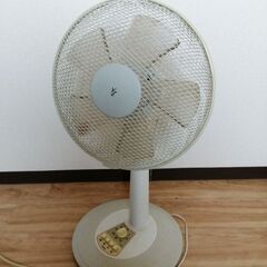 古い扇風機　掃除必要　動作確認済