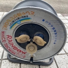 ハタヤ30m 屋外用防雨型レインボーコードリール　CE-30C