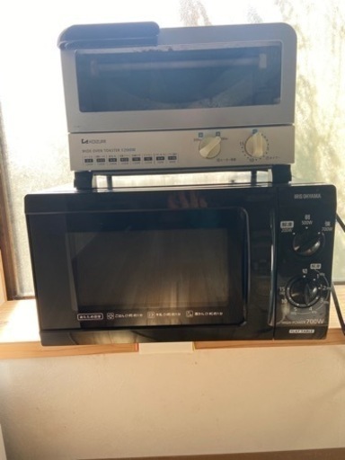 電子レンジ\u0026トースターセット
