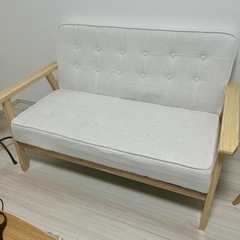 家具 ソファ 2人掛けソファーの画像