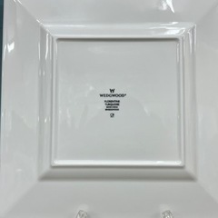 【愛品館 江戸川店】ウェッジウッド フロレンティーン ターコイズ スクエアプレート ID:102-026951-007の画像