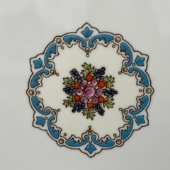 【愛品館 江戸川店】ウェッジウッド フロレンティーン ターコイズ スクエアプレート ID:102-026951-007の画像