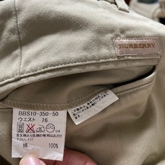 Burberry チノパン Lの画像