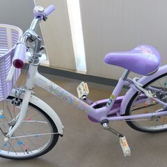 子供用自転車　ブリヂストン　エコパル　ラベンダー　変速なし　20型