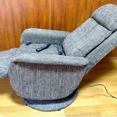 【引き取り限定】電気振動付きソファ 1人用ソファの画像