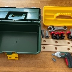 【お値下げ】ボーネルンド　ボッシュ　ツールボックス　工具セット　...