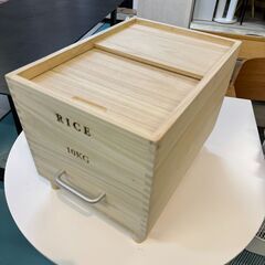 3/18売約済■キャスター付き米びつ（10kgタイプ）■bbf-...