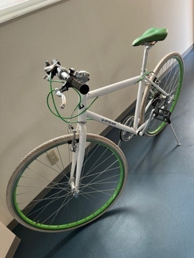 SPEAR (スペア) 700C シマノ7速 430mm WHITE クロスバイク