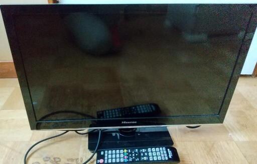 Hisense24型  リモコン付き家電 テレビ 液晶テレビ