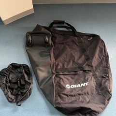 ★5,000円off！　ジャイアント GIANT MR4F  アルミ 折りたたみ自転車 ミニベロ 24インチ  2×8速 シルバー　専用ローラー付きキャリーバッグ付の画像