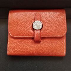 値下げ！　エルメスドゴン？　三つ折り財布(コイン、お札、カード)