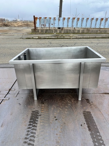 大型漬物タンク？ ステンレス製 水槽 桶 1000ℓ 水タンク