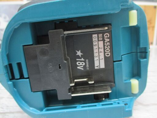 makita マキタ GA520DZ 125mm ディスクグラインダ 未使用 説明書 ハンドル カバー 刃 付【ハンズクラフト宜野湾店