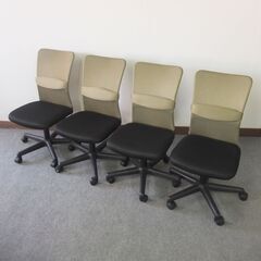 完売しました メッシュチェア チャットチェア 色：カーキ ランバ...