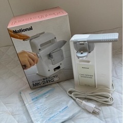 【National】包丁研ぎ付き電動カンキリ　包丁研ぎ　缶切り　...