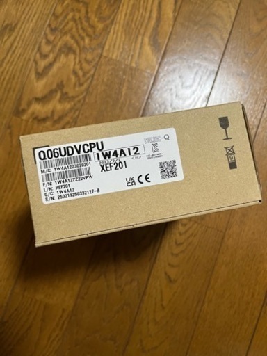 三菱　シーケンサ　新品未開封　Q06UDVCPU