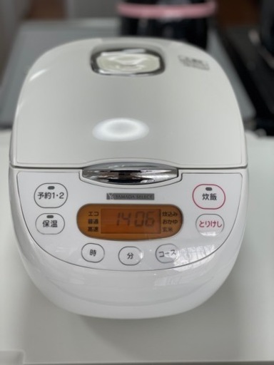 マイコンジャー炊飯器　5.5合炊き　ヤマダ　2019年製