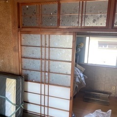 昭和レトロ　すりガラス　花柄　桜　障子　建具　まとめ