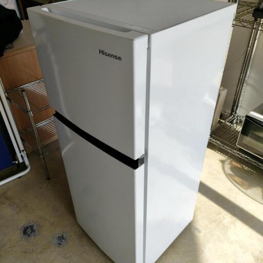 ハイセンス 冷凍冷蔵庫 2021年120L HR-B1202 中古動作品