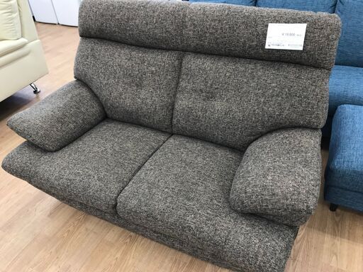 ★ジモティ割あり★  ソファー ブラウン H92×W130×D85 クリーニング済み KJ4653