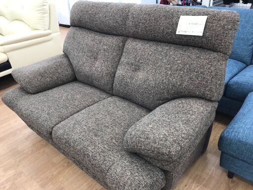 ★ジモティ割あり★  ソファー ブラウン H92×W130×D85 クリーニング済み KJ4653