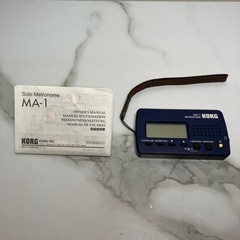 A2403-468 Solo Metronome MA-1 KORG 通電確認済み 取説あり 電池は付属してません 中古の画像
