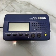 A2403-468 Solo Metronome MA-1 KORG 通電確認済み 取説あり 電池は付属してません 中古の画像