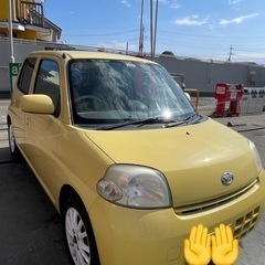 ダイハツ　エッセ　イエローの画像