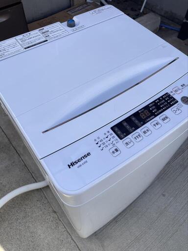 お話中  美品 一人暮らし 洗濯機
