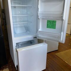 2022年 YRZF15J ヤマダオリジナル 2ドア冷蔵庫 (156L