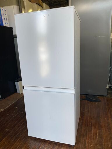 2022年式　AQUA 126L 2ドアノンフロン冷蔵庫 オリジナル ホワイト AQR-13E8 W