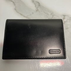 ☆値下げ☆A2403-470 COACH カードケース ブラック...