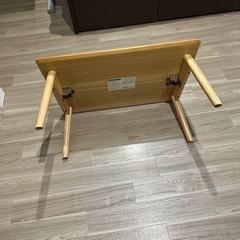 お引き渡し決定折りたたみローテーブルの画像