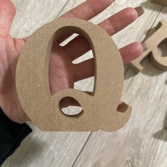 アルファベット　飾り　オブジェの画像