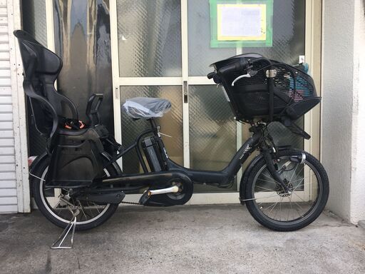 ブリヂストンアンジェリーノプティットe A20L83 20型6AH 黒 子供乗せ電動アシスト自転車 「Angelino petite e