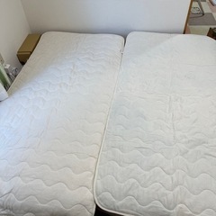 置くだけ簡単　敷パッド　シングル2枚の画像