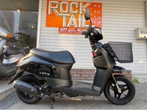 ★6万円！レッツ　CA4AA セル1 実働車　スズキ　原付　スクーター