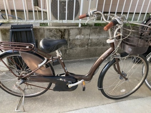 【お話中】電動アシスト自転車