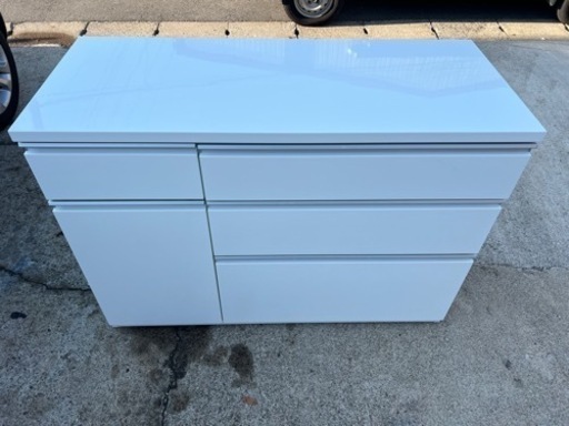 No.o22 【美品】キッチンカウンター ホワイト ニトリ