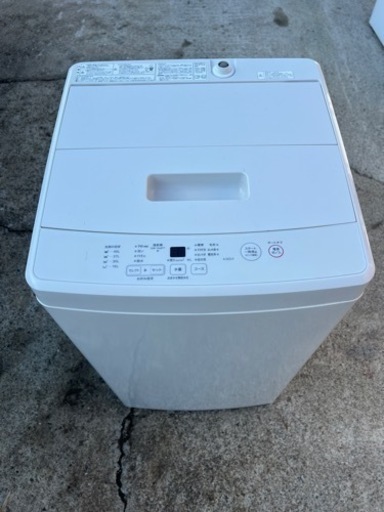 ☆o24 洗濯機　無印良品　2020年製5.0kg