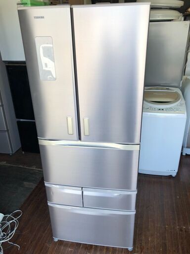 TOSHIBA (トウシバ) 6ドア冷蔵庫 GR-H48FX 481L
