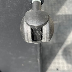 d314601 多目的ラック キッチンラックワゴン 2段 キャスター付き カラーボックスサイズ ブラック 黒 引取り歓迎 宮城県 現状品 中古品 の画像