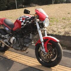 訳あり☆エンジン実働☆ 【ドゥカティ モンスター900Dark】...