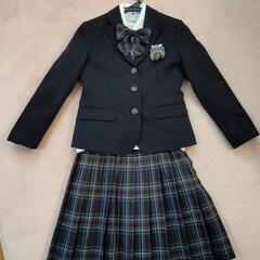 一度のみ着用【150cm】卒業式フォーマル 服 スーツ　ブラウス...