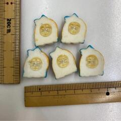 お姫様 ボタン 5個の画像